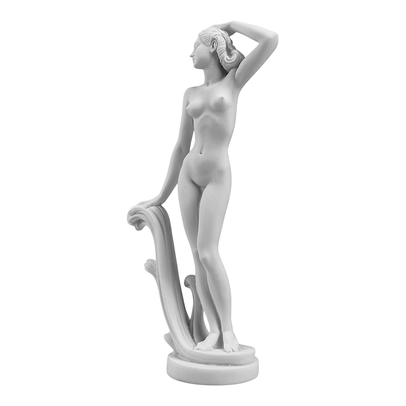 Statue en albâtre de la déesse Aphrodite Vénus Nue 30,5 cm