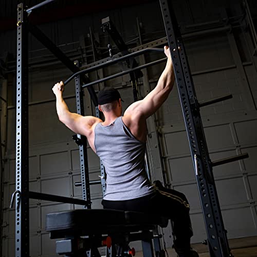 Workout Session on Rugged Fitness Rack