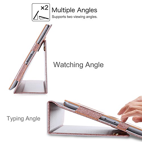 BENTOBEN iPad 2 3 4 Custodia in Pelle Bling