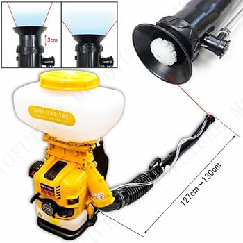 Amazon.co.jp: MOTOFUTURE エンジン式 動力 散布機 散粒 散粉