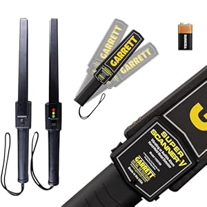 Garrett Super Scanner V, Detector de metales manual