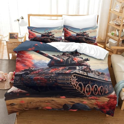 Parure de lit avion de chasse militaire 3D microfibre double 200x200 - 3