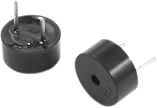 Aexit 2Pcs 9x5.5mm Security & Surveillance DC3V 85dB 2 Pole Active Electromagnetic Horns & Sirens Buzzer Integrated