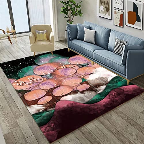 RUGMRZ Balkonboden Einfache Wohnzimmer Schlafzimmer abstrakte Nachtdecke...