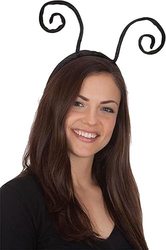 Miniatura 4 de Diadema de antena de hormigas para niños, disfraz de abeja y mariposa para niñas y mujeres, disfraz de perro de Halloween