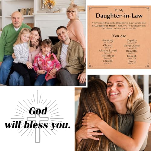 Image of Christian Gifts for Women Girls, Religious Cross Bracelet, Birthday Christmas Easter Baptism Confirmation First Communion Valentines Day Graduation Gifts for Her