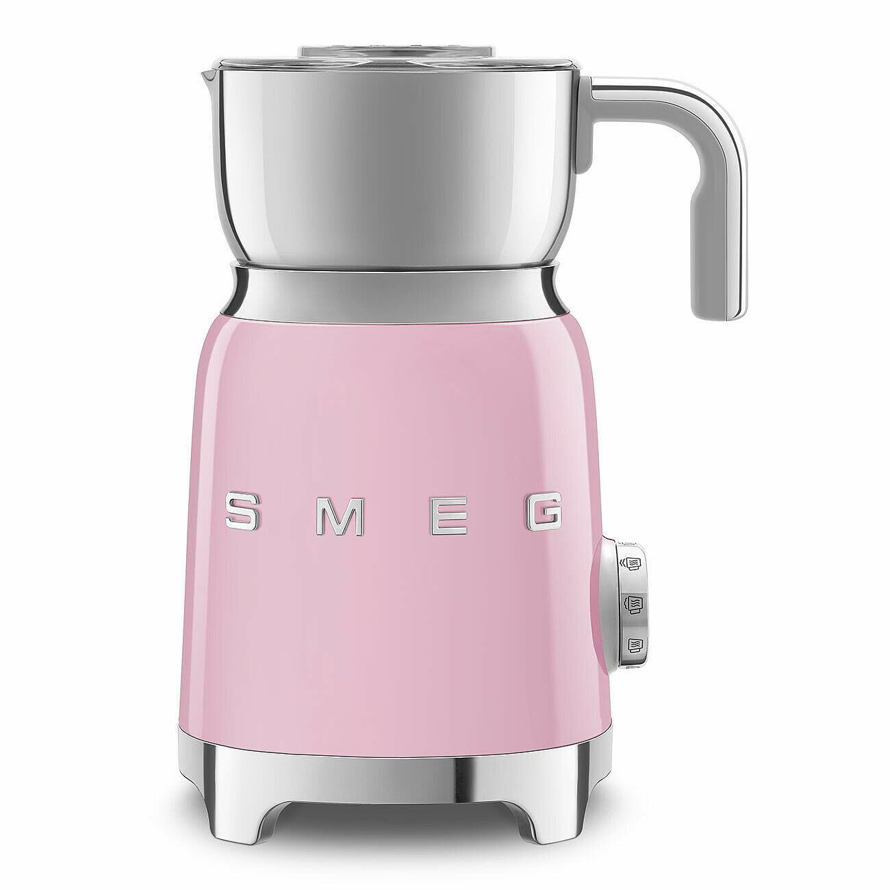 Smeg MFF11PKEU Milk Frother 50's Style Cadillac Pink
