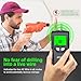 Stud Finder Wall Scanner - 5 in 1 Stud Finder Tool w/Intelligent Microprocessor Chip and HD LCD Display, Stud Detector Beam Finders for the Center and Edge of Wood AC Wire Metal Studs Joist Pipe