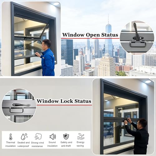 Ventana de servicio plegable para cafetería de comida rápida y food trucks modernos 5