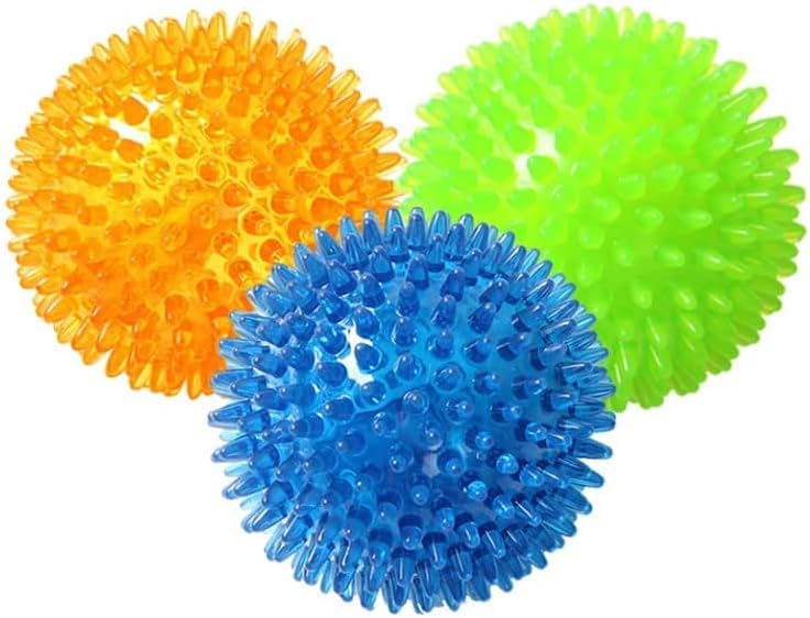 犬おもちゃ 3個 犬用ボール 噛むおもちゃ 音の出るおもちゃ 知育玩具 天然ゴム 弾力性 耐久性 ストレス解消 運動不足 訓練用 中小型犬に適用 3色s 犬おもちゃ 3個 犬用ボール 噛むおもちゃ 音の出るおもちゃ 知育玩具 天然ゴム 弾力性 耐久性 ストレス解消 運動不足 訓練用 中小型犬に適用 3色s