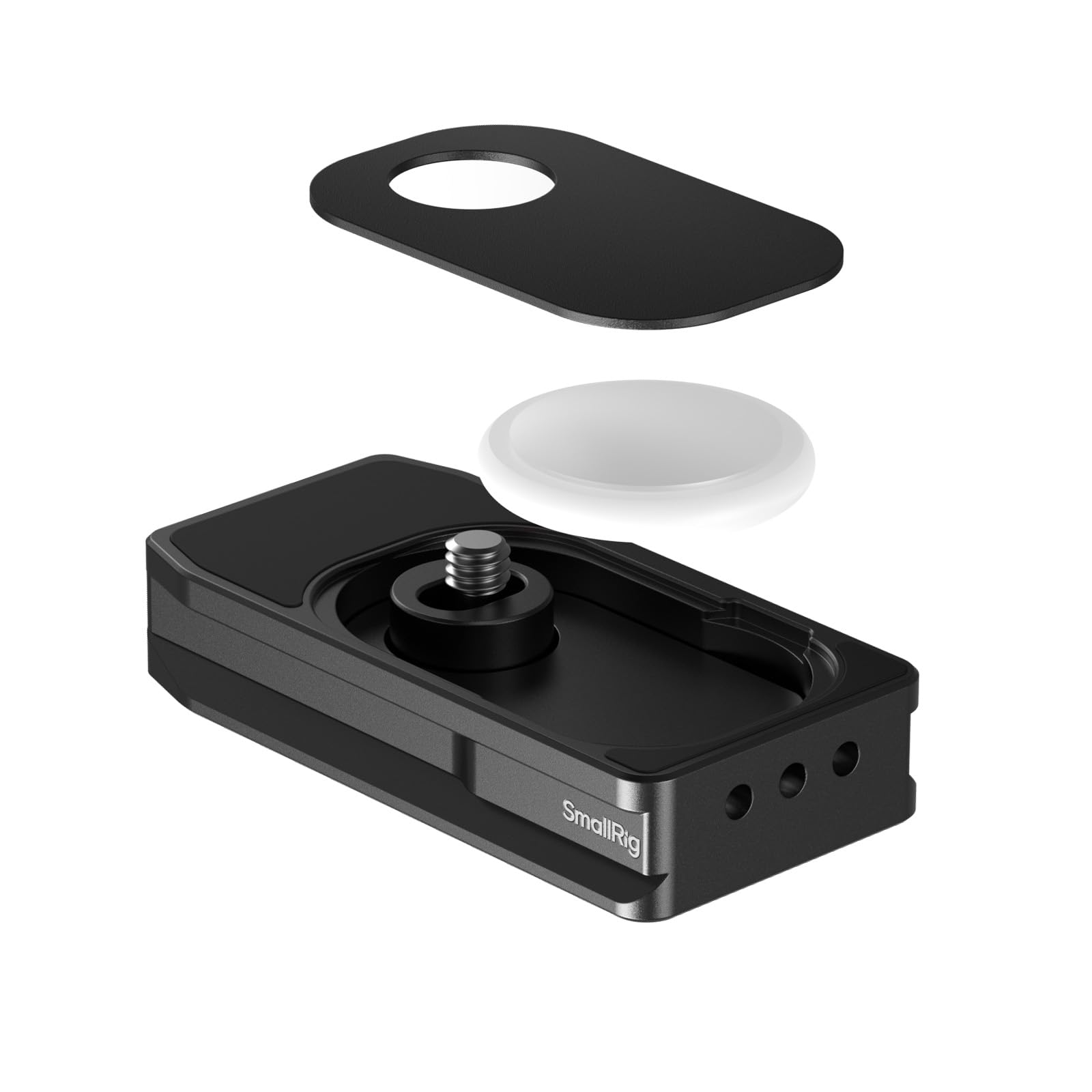 SmallRig Universal Mount Plate for AirTag, for SmartTag2, Quick Release Camera Mount Baseplate for Arca-Type, Built-in EVA Pad, 1/4"-20 Screws for Sony, for Canon, for Nikon - MD5422-image-46