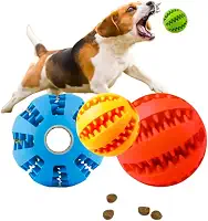 Bola Bolinha Brinquedo Cães Cachorro Pet Porta Para Petisco Ração Limpeza Dental (6cm Verde)