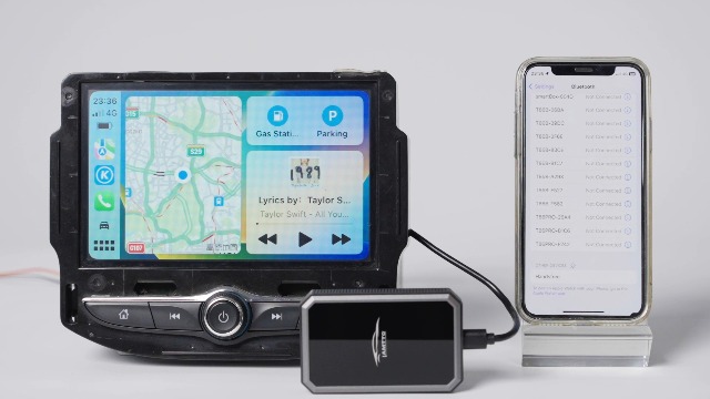 Car TV Mate Pro - Adattatore multimediale HDMI™ e wireless CarPlay - Solo CarPlay wireless