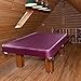 Lljsszr Pool Table Cover for Snooker and Billiards, Against Weather Conditions, Claret 7ft