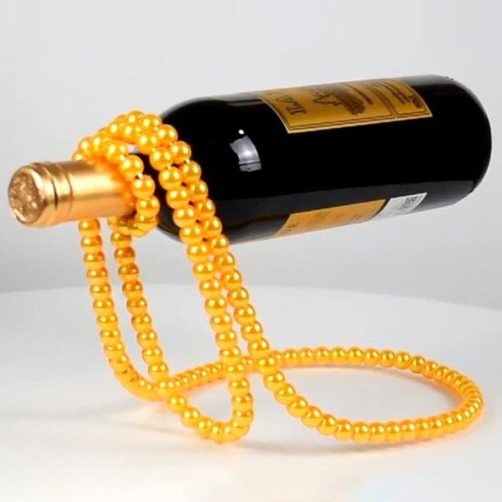 Amazon.co.jp: クッションワインボトルホルダーパールネックレス