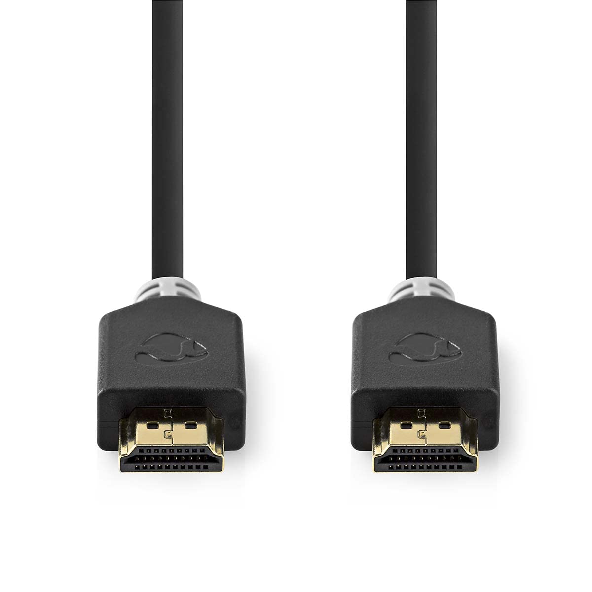 NEDIS Cavo HDMI Alta Velocità con Ethernet, Connettore HDMI - Connettore HDMI, Antracite, 20 m