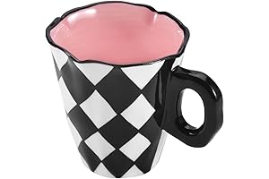 Koythin Ceramic Black and White Mug - An Eye-Catching Addition to Your Mornings