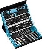 „Made in Germany“ Hazet SechskantISO SmartCase Bit-und Winkelschraubendreher-Satz 2200SC-1 ∙ Sechskant ISO 1173-A 5,5 teilig5,5 ∙ 69-teilig