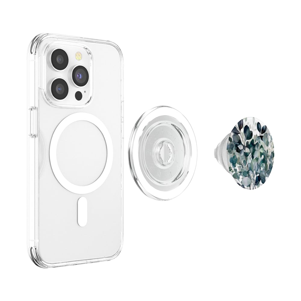 Eukalyptus Blumen Garten Muster Flora und Fauna PopSockets PopGrip für MagSafe
