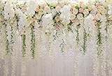 descargar fondos para fotos de bebes gratis Tamaño: 220 x 150 cm. Telón de fondo con diseño de flores para decoración, de HUAYI, telón de fondo para fotos en bodas, fiesta de bienvenida de bebé, mesa de postres