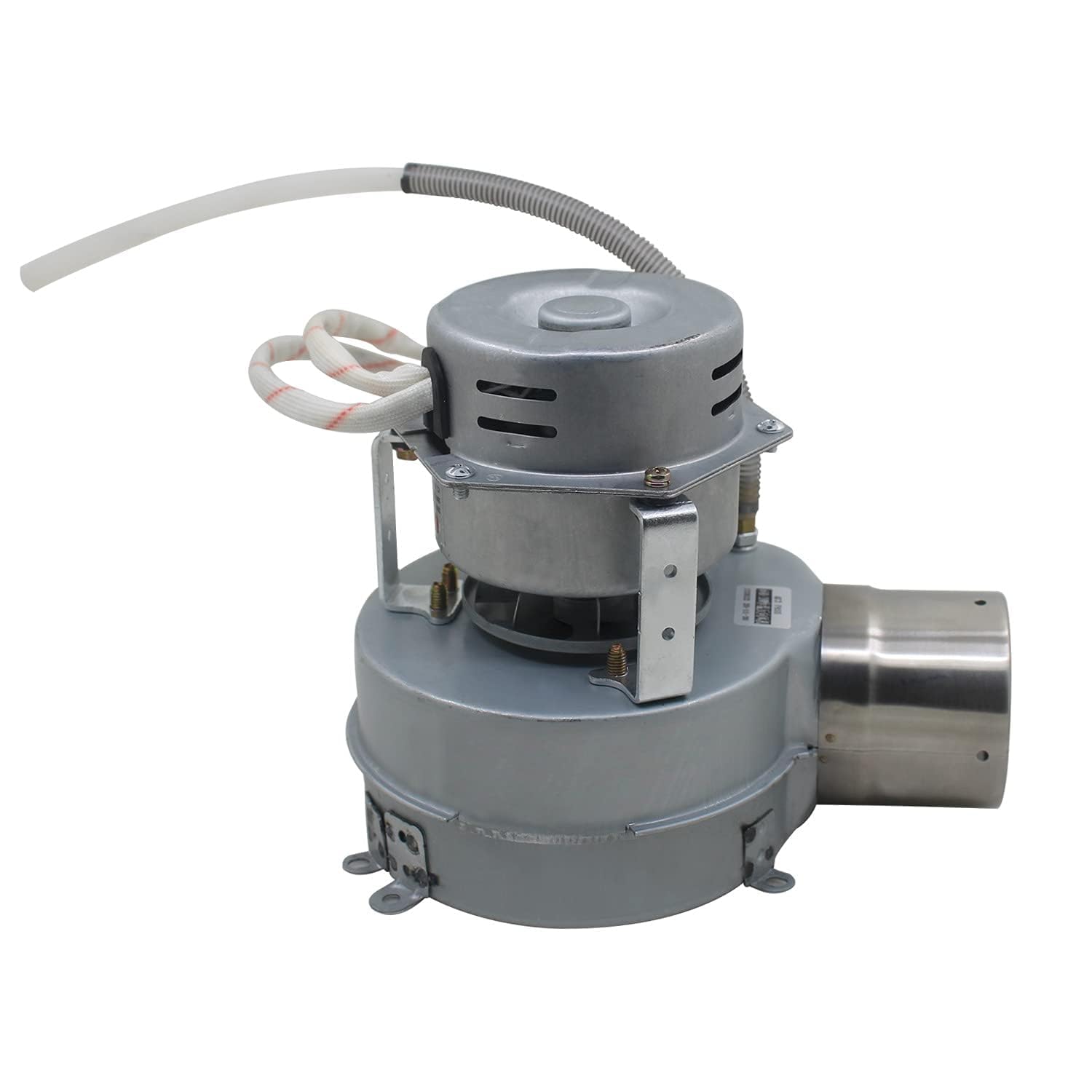 Radiallüfter 230v mit rückstauklappe gebläsemotor saugventilator zentrifugalventilator zentrifugallüfter lüfter ofen