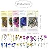 120pcs Autocollants De Fleurs Colorés Transparents Pour ... - Rakuten