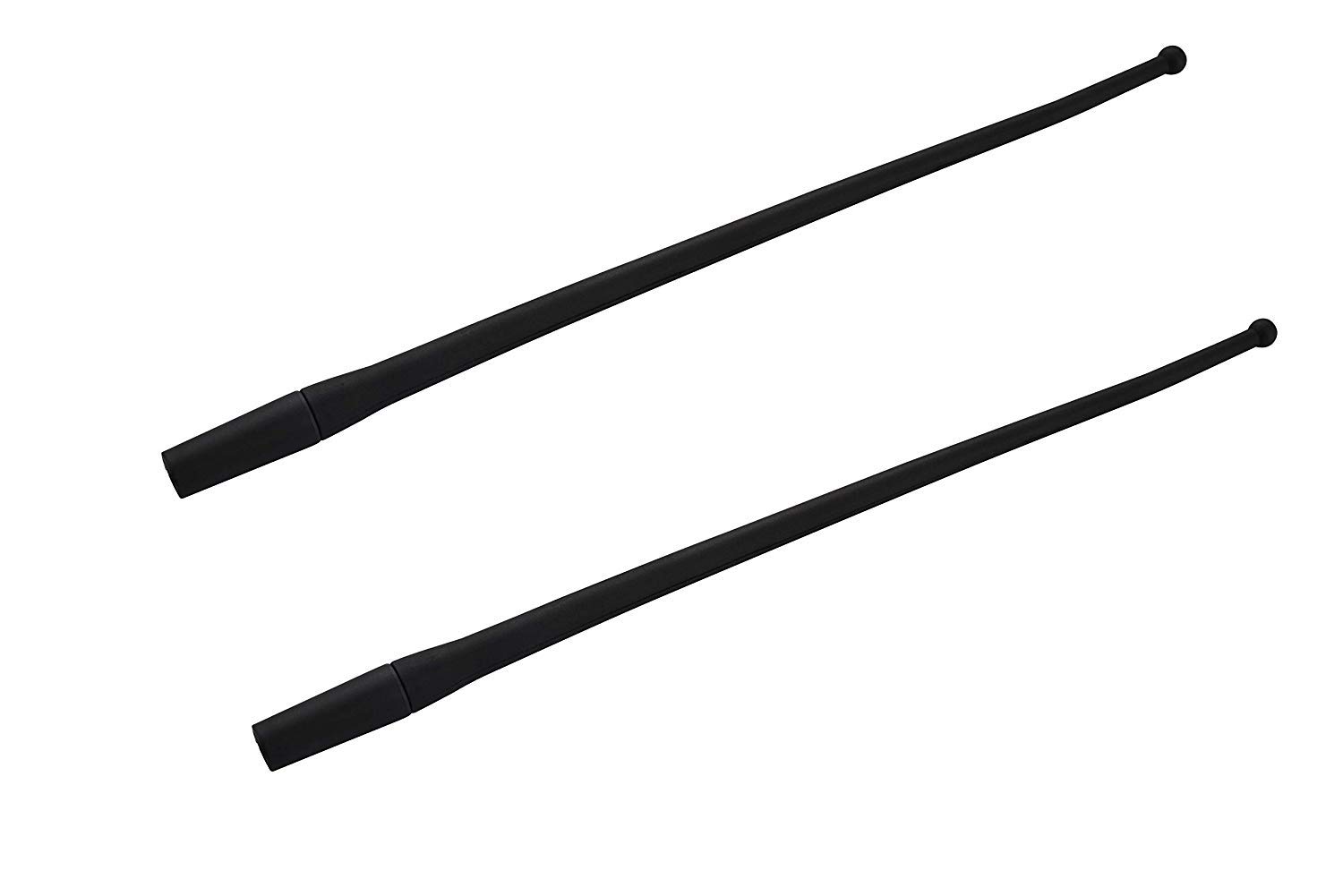 2-pack Short Whip Rubber AM/FM/XM CB Antenna Masts For Harley Davidson 16 Inch E - Foto 11