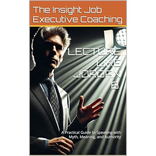 LECTURE LIKE JORDAN B. Audiolibro Por The Insight Job Executive Coaching arte de portada
