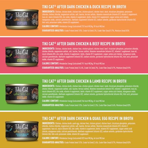 Image of Tiki Cat Wet Cat Food, Chicken Craves Mega Pack, 2.8 oz. Cans (36 Count)
