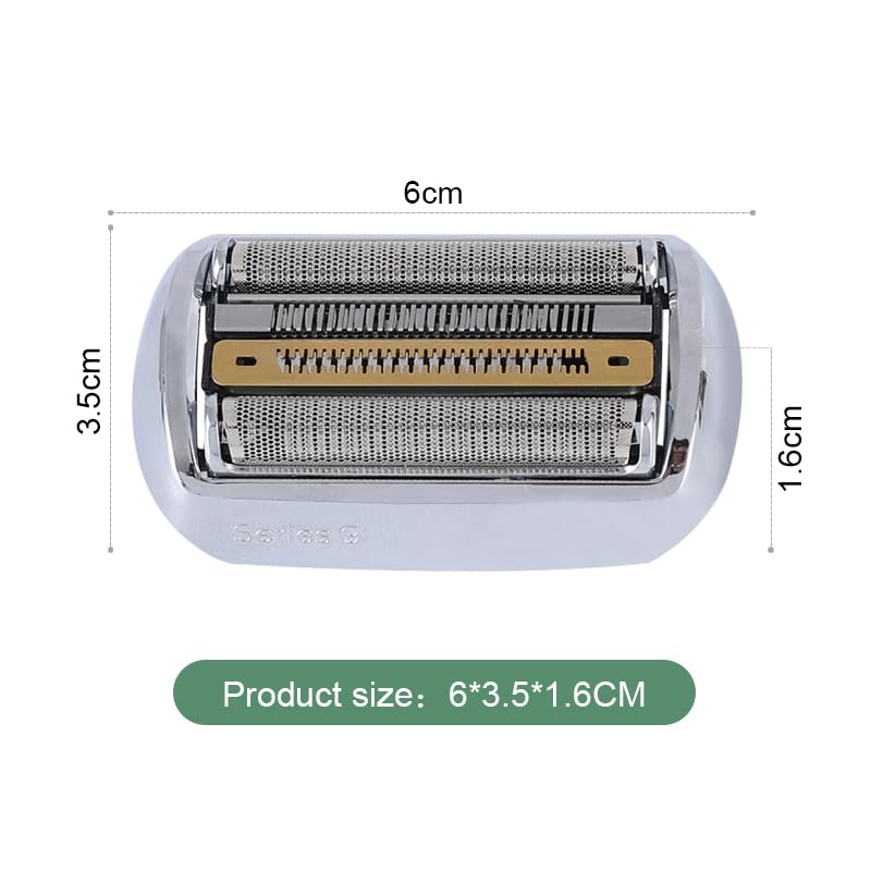 Series 9 Replacement Head 92S Compatible with Electric Shaver, S9 Wet and Dry Replacement Head Compatible with Series 9 Foil and Cutter, 92S Replacement Head Fit 9080cc,9095cc,9260s(1 Count)