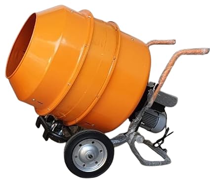 SWADESI KRAFTS Concrete Mixer Machine | Electric Concrete Mixture Machine (350ltr(1bag))