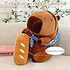 NXNYNZ Cute Capybara Carrying Bread Plush Toy Soft Capybara Stuffed Animal Toy for Girls Kids Adult Birthday Gift 13.5 Inch (Cute Capybara Plush Toy) #5