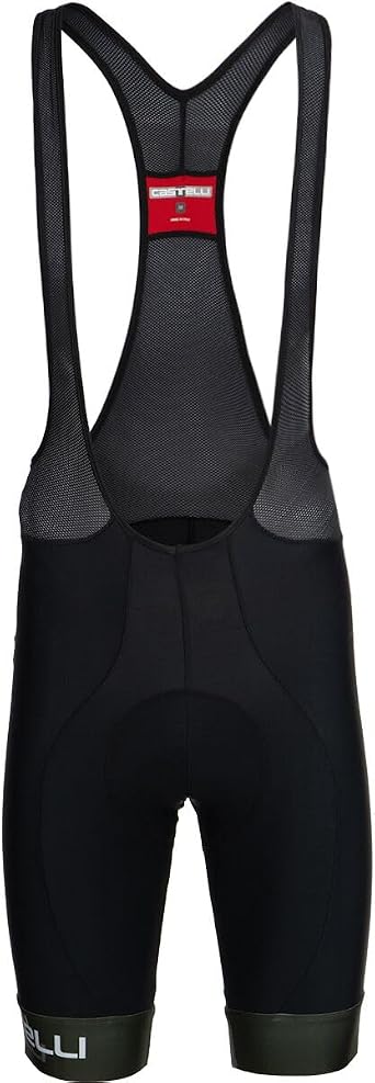 CASTELLI Mens Entrata Bibshort for Road and Gravel Biking l Cycling