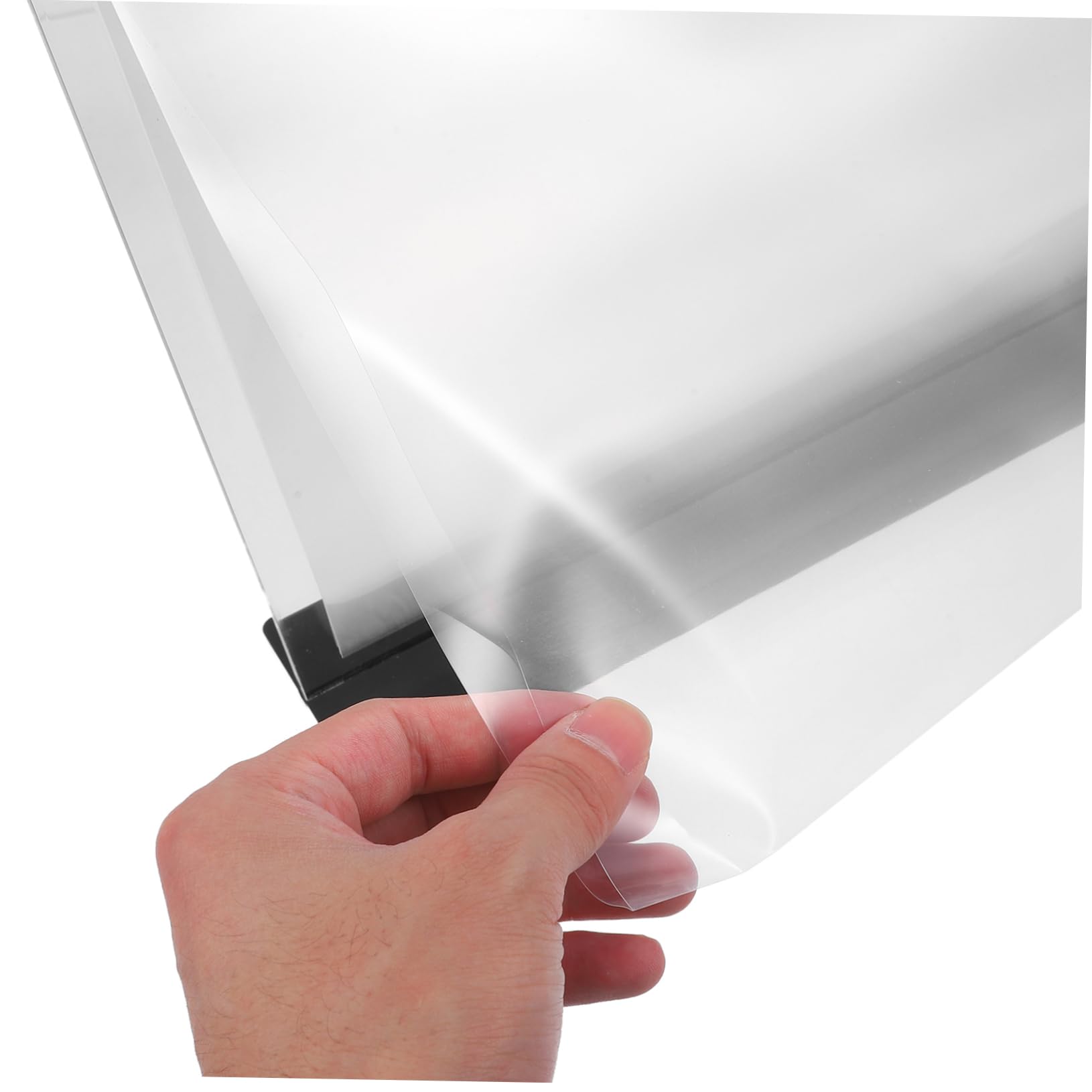 ERINGOGO Expositor de Menús Transparente de Acrílico Portacarteles de Sobremesa para Centro de Mesa Páginas Portamenús para Tienda de Café o Restaurante Soporte para Carteles