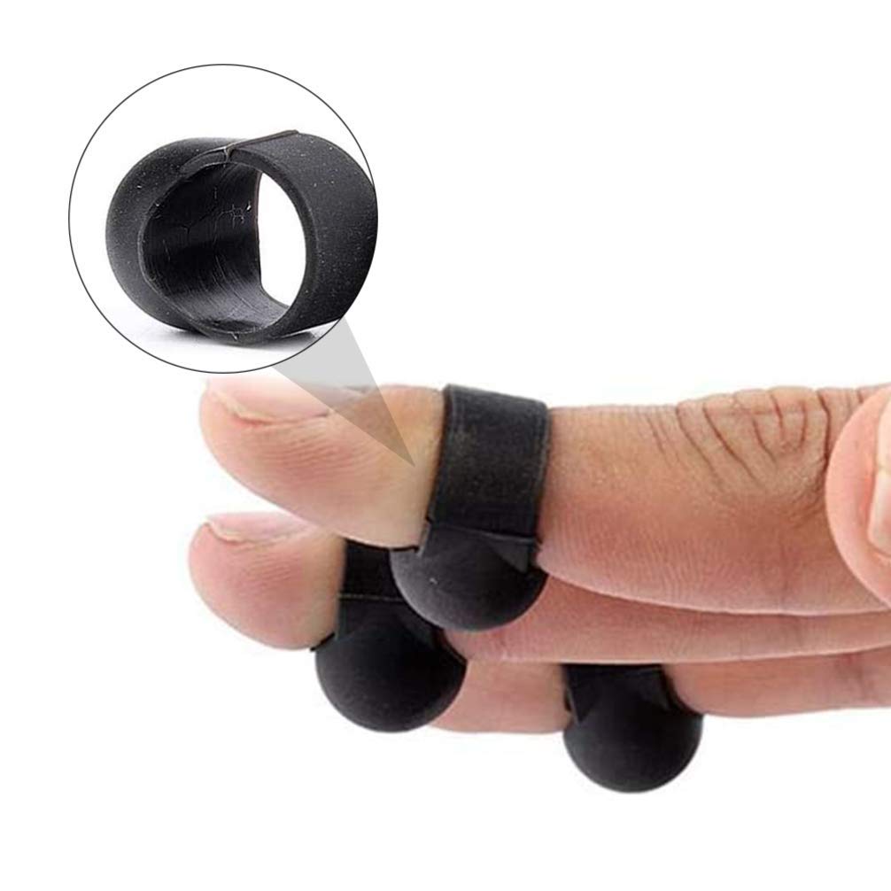 4pcs Steel Tongue Drum Finger Picks Silicone Rubber Handpan Finger