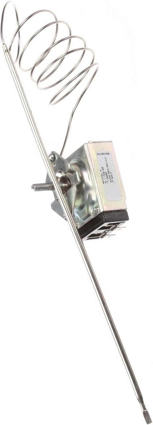 TT-34092 Oven Thermostat - for Alto Shaam Cooking Equipment - Thermostat Replacement K-1158-36 - 140-500 Degree F 25Amp 250VAC BULB 3/16" X 11-5/8"