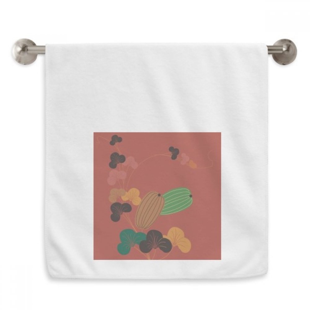 Serviettes culture japonaise citrouille pour rituel bien-être spa