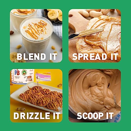Image of MYFITNESS Peanut Butter All Natural Smooth 1.25kg | 25g Protein | Unsweetened | No Added Sugar or Salt | No Palm Oil | Nut Butter Spread for Pre & Post-Workout | Cholesterol Free | Zero Trans Fat