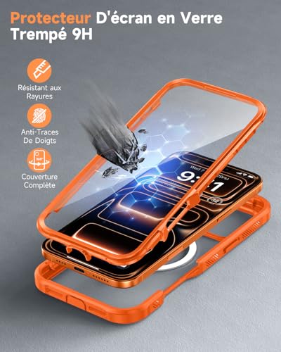 Coque Antichoc iPhone 17 Pro Max seacosmo Robuste Haute Finition - 3
