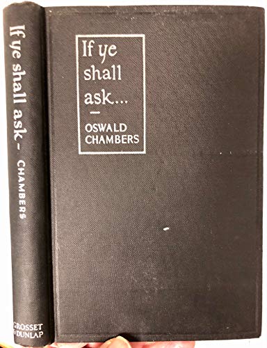If Ye Shall Ask B000O2RO94 Book Cover