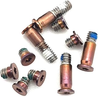 1 Set of Screws Bottom Base Cover Screw Compatible for Macbook Air A1932 A2179, Suitable for Macbook Air A1932 A2179 Bottom Case Back Cover Screws (gold)