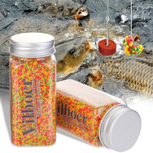 Vilbocr Floating Sportfish Game Fish Food Power Bait Set Fishing Bait Trout Bait Fishing Dough Bait Flexible Mix of Bait pellets and powerbait Combination of baiting and Fishing