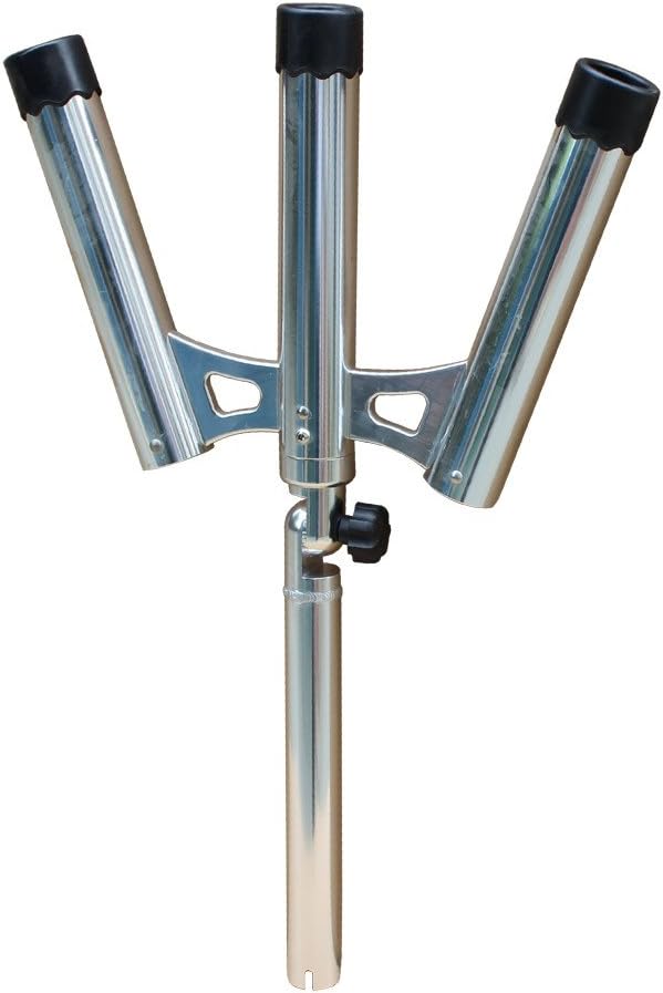 Brocraft Aluminum Duouble Rod Holder , Rod Rigger Sports