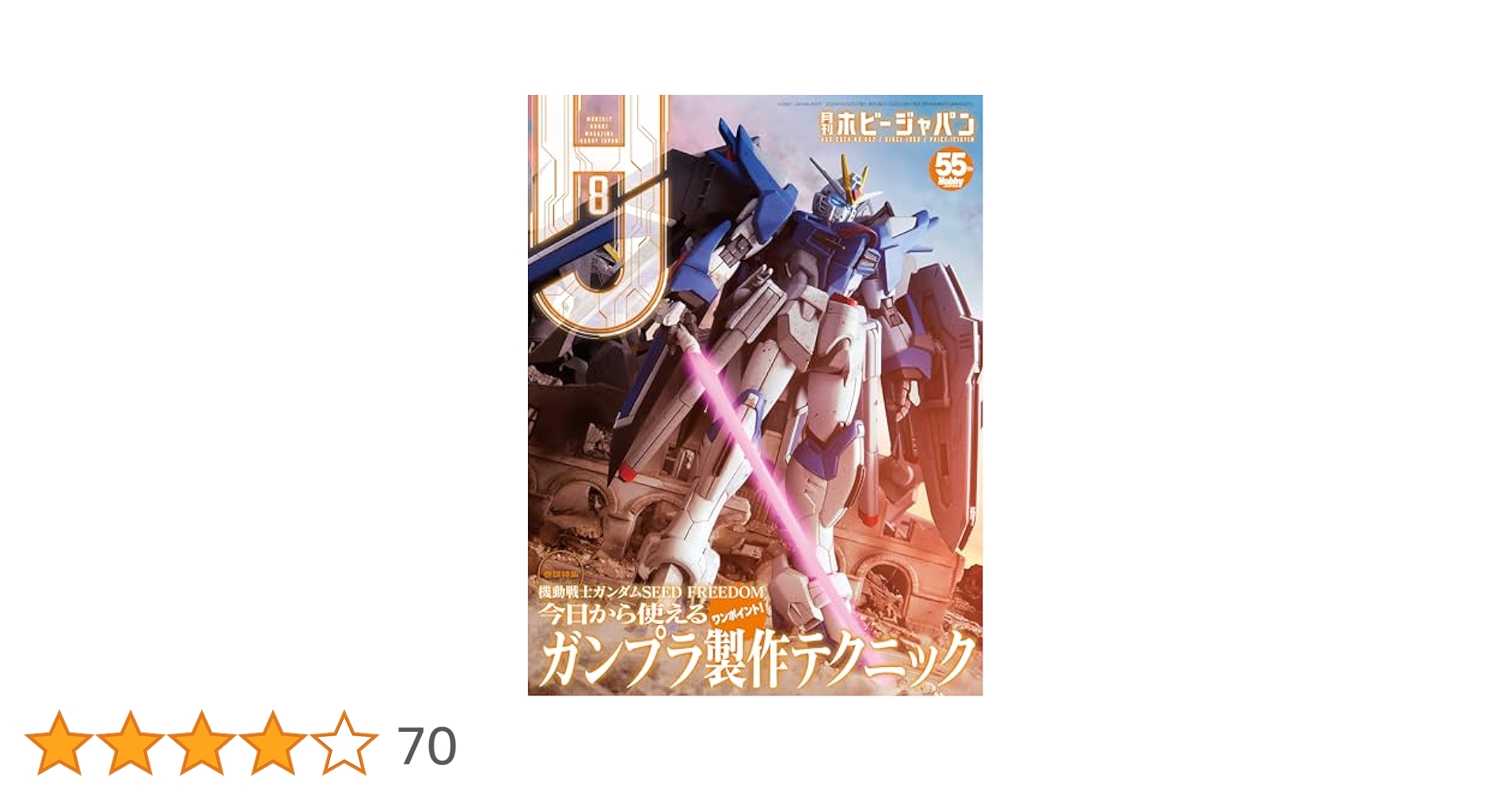 【月刊ホビージャパン】 ガンダム 年代バラバラ8巻セット（雑誌のみ） 月刊ホビージャパン】 ガンダム 年代バラバラ8巻セット（雑誌