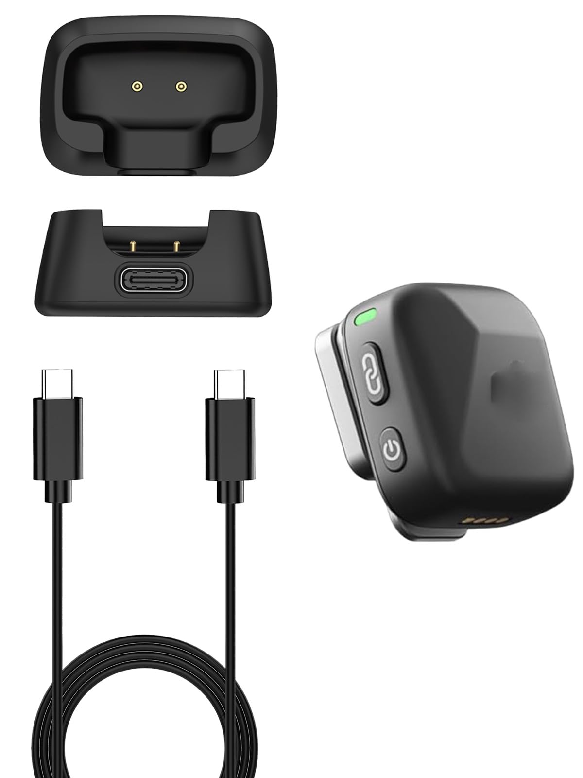 Charger Dock for DJI Mic Mini | 1-Pack Magnetic Base with Separate 1-Pack Type-C Charging Cord-image-40