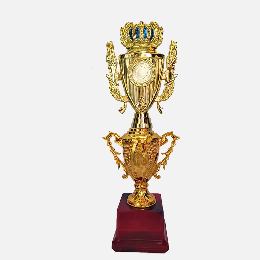Breeze Pure Golden Trophy for Any Event Such as School Function Trophy,Office Events and College Events etc.. (B0CJC15DML) Amazon Price History, Amazon Price Tracker