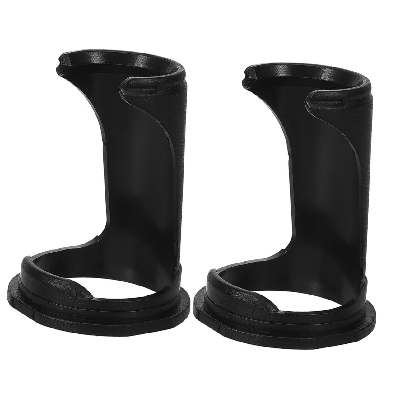 Didiseaon 2pcs Razor Stand Shaving Brush Holder Razor Organizer Sturdy Material Easy to Clean Men's Grooming Tool