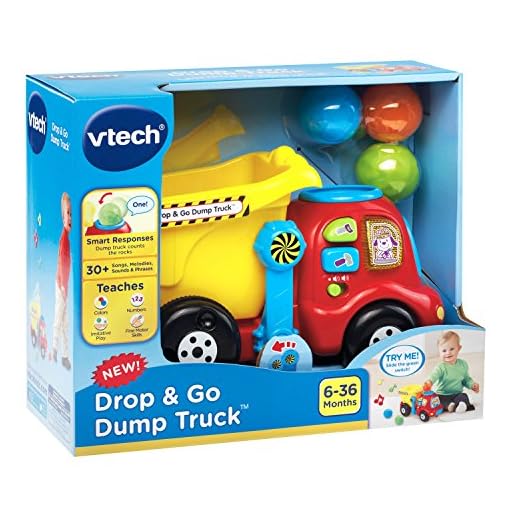 VTech Drop & Go Dump Truck, Multicolor - Image 10