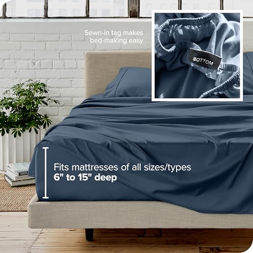 image for Bare Home Full Sheet Set - Luxury 1800 Ultra-Soft Microfiber Full Bed 
