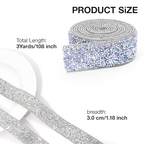 Ruban de strass autocollant pour masquer les imperfections et décorer